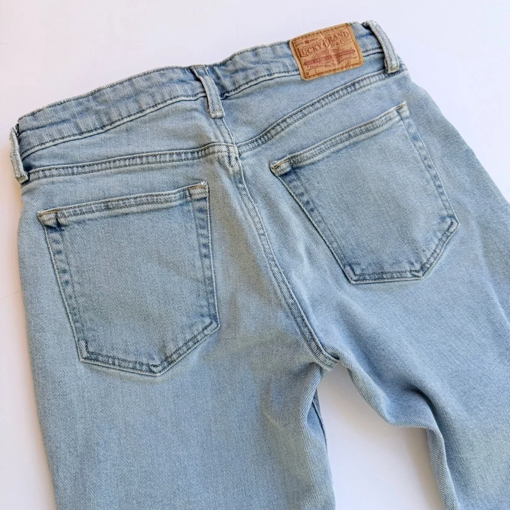 Woman’s Lucky Brand🍀Denim Jeans Bridgette Cropped Flare Size 6/28​ - Picture 9 of 12